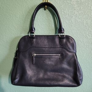 Longchamp Black Leather Women's Bag
